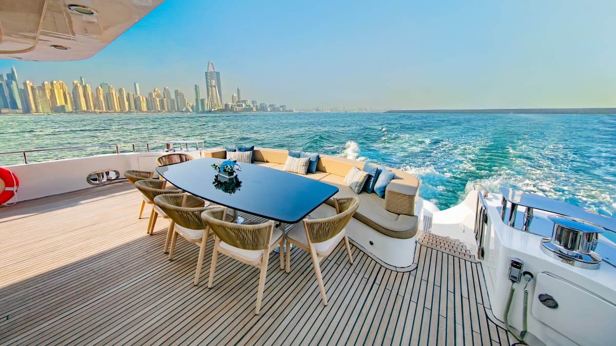 Dubai Marina Luxury Super Yacht Cruise