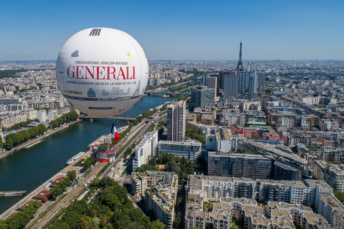 Generali Balloon Flight Over Paris