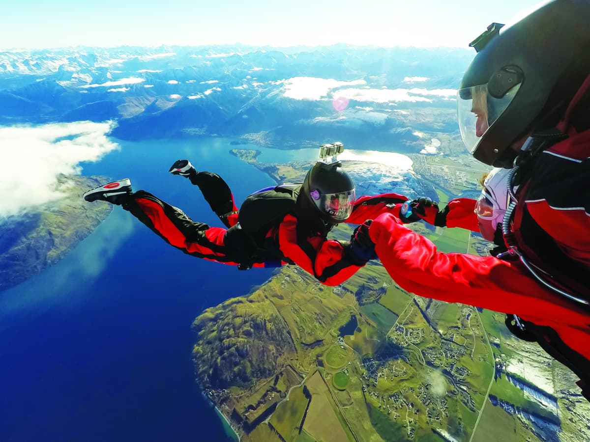 Tandem Skydiving Experience Queenstown by NZONE