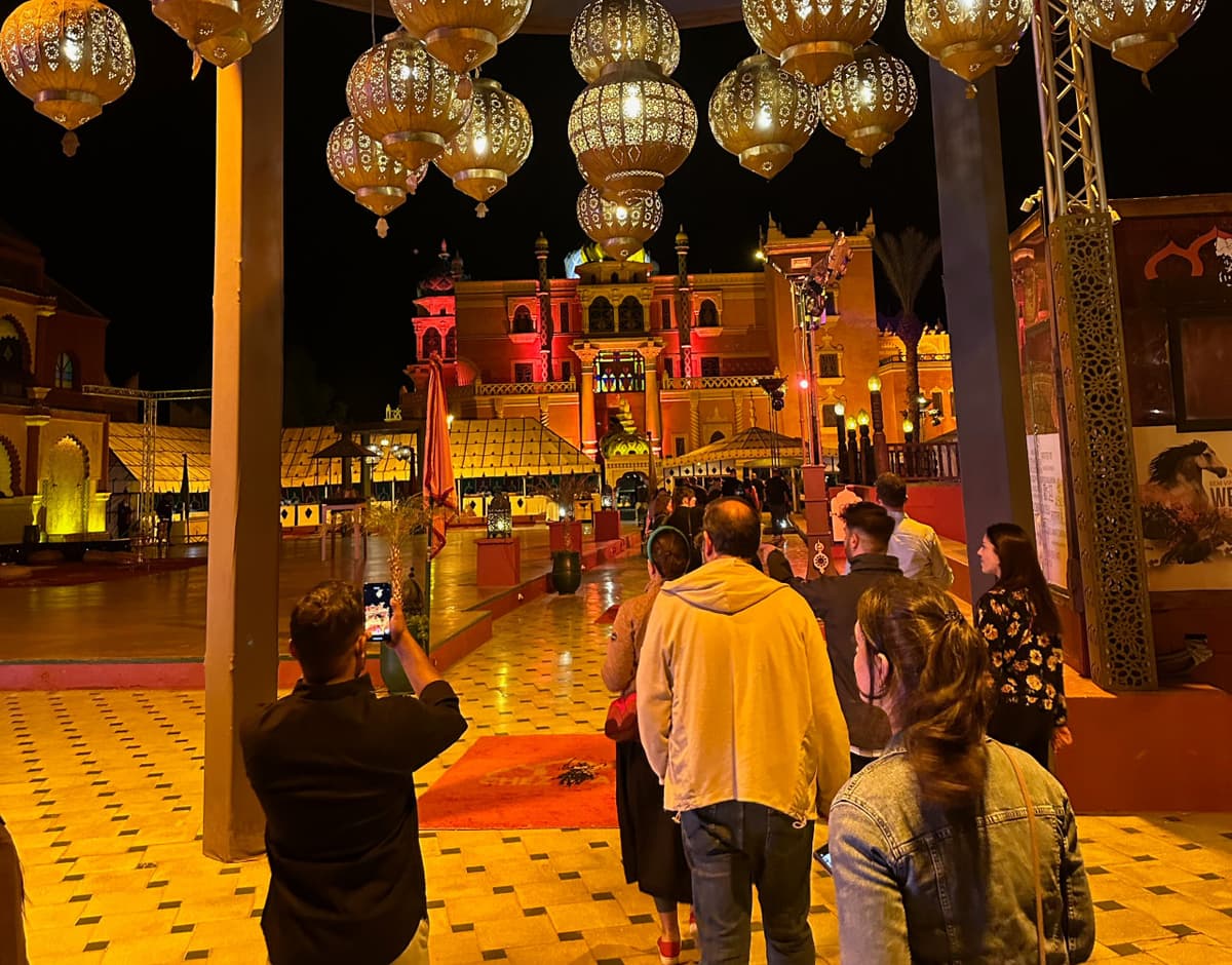 Fantasia 1001 Nights Dinner Show with Round Trip Transfers from Marrakech