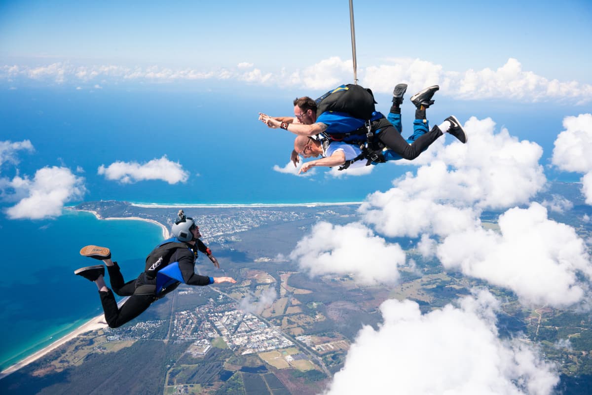 Tandem Skydiving Experience Byron Bay