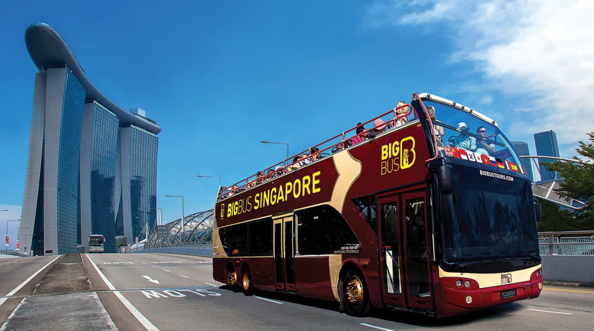 Big Bus Singapore Hop-on Hop-off Bus Tour