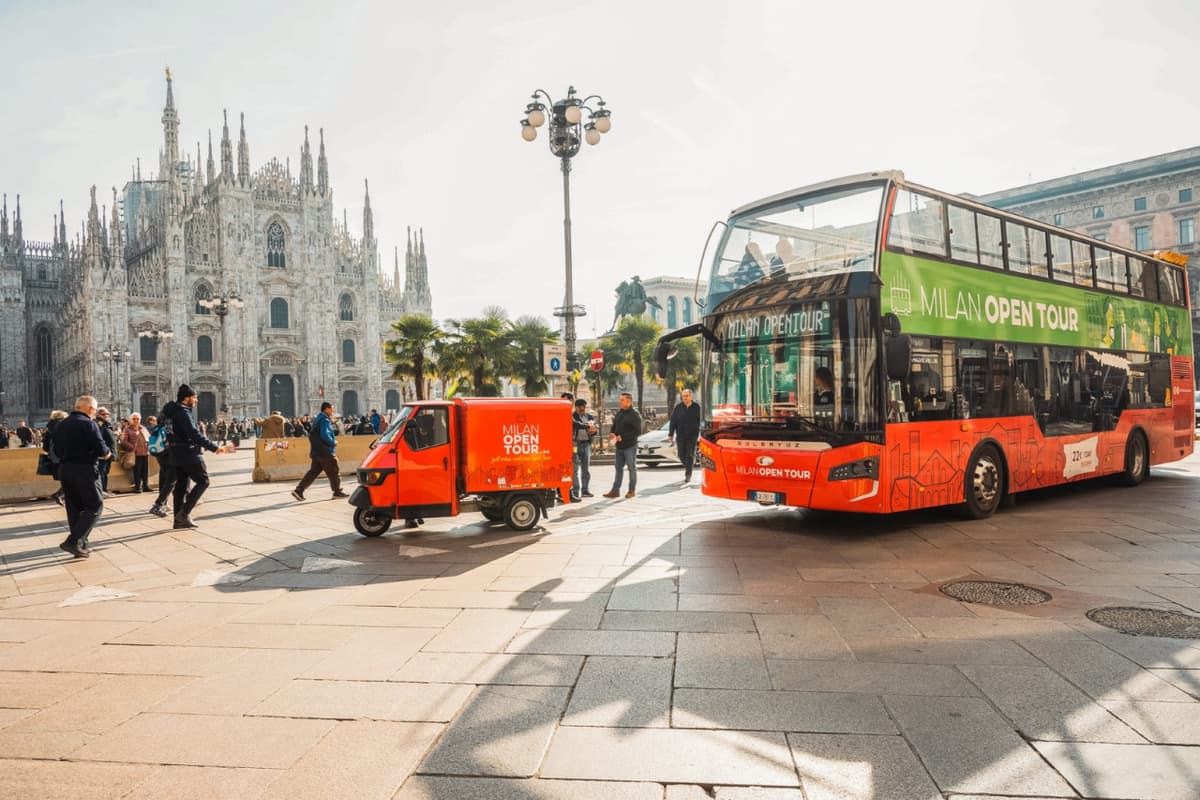 Milan Open Tour Hop-On Hop-Off Bus Tour