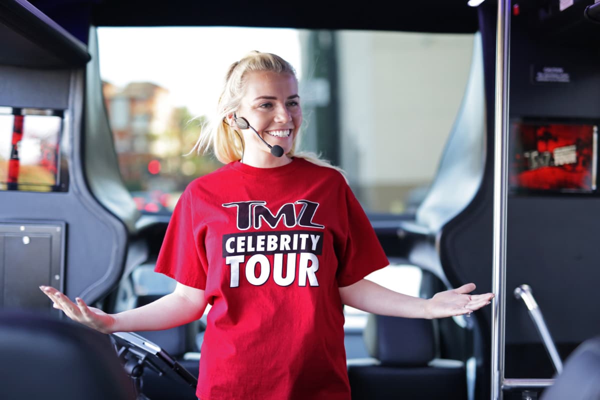TMZ Celebrity Bus Tour