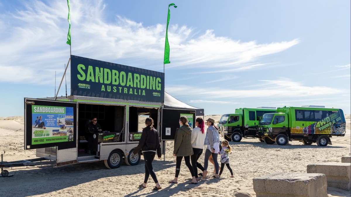 Port Stephens 4WD Sandboarding Experience