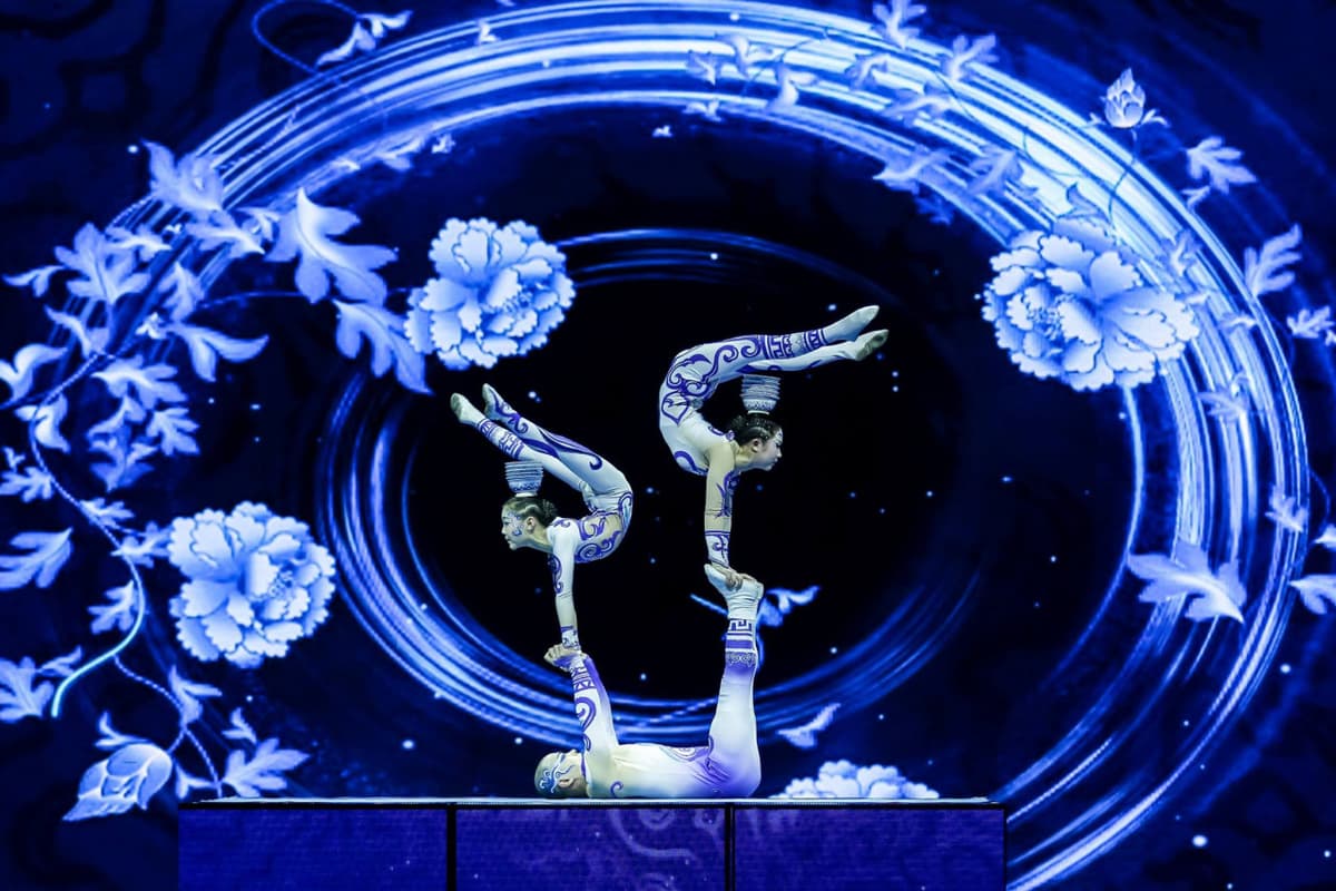 Acrobatic Show with Two-way Transfers