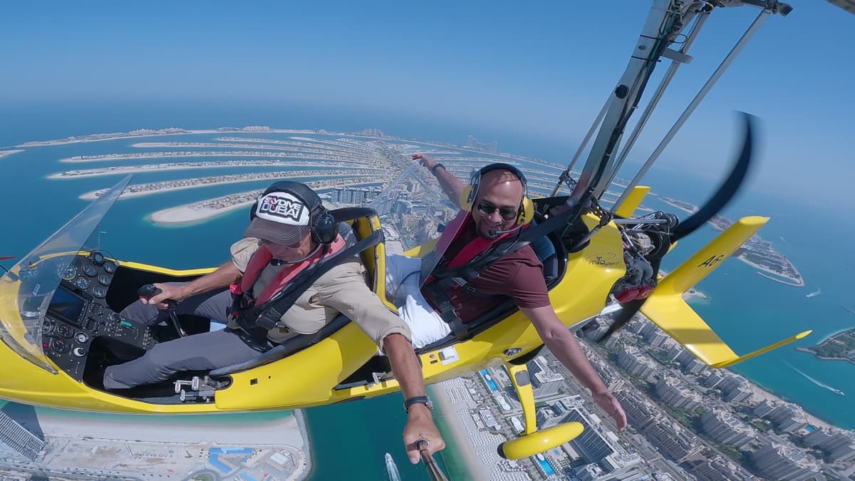 Gyrocopter Dubai Flight Experience
