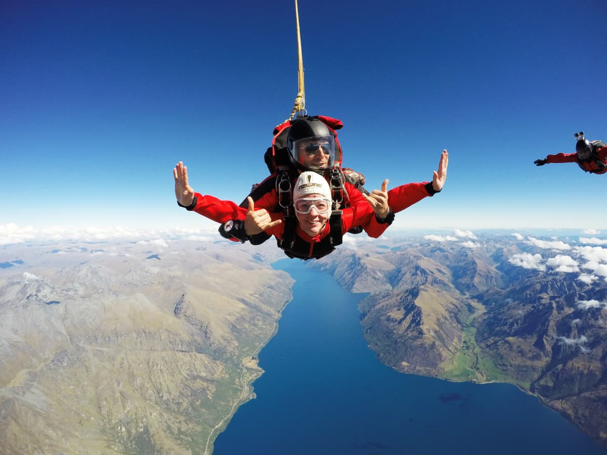 Tandem Skydiving Experience Queenstown by NZONE