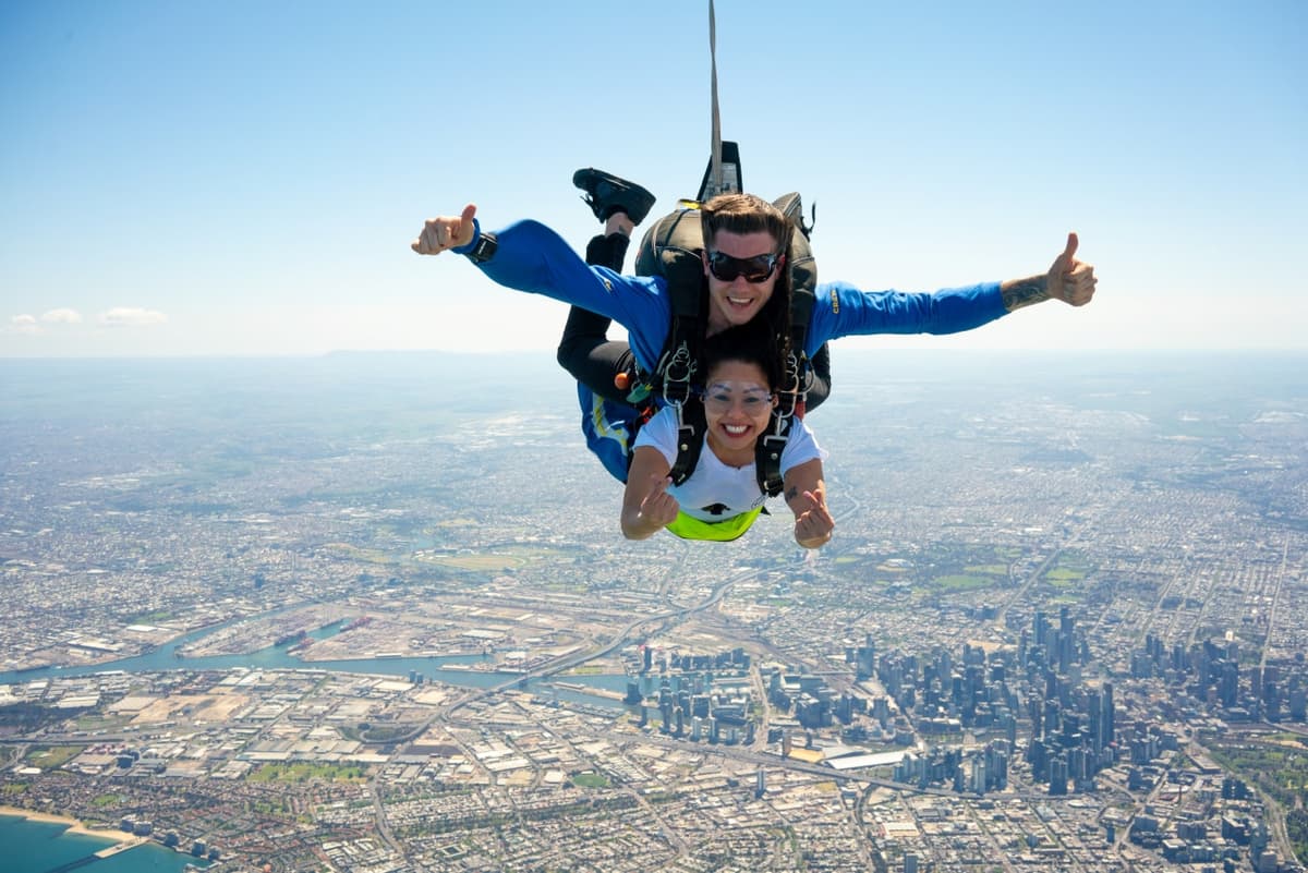 Tandem Skydiving Experience Melbourne