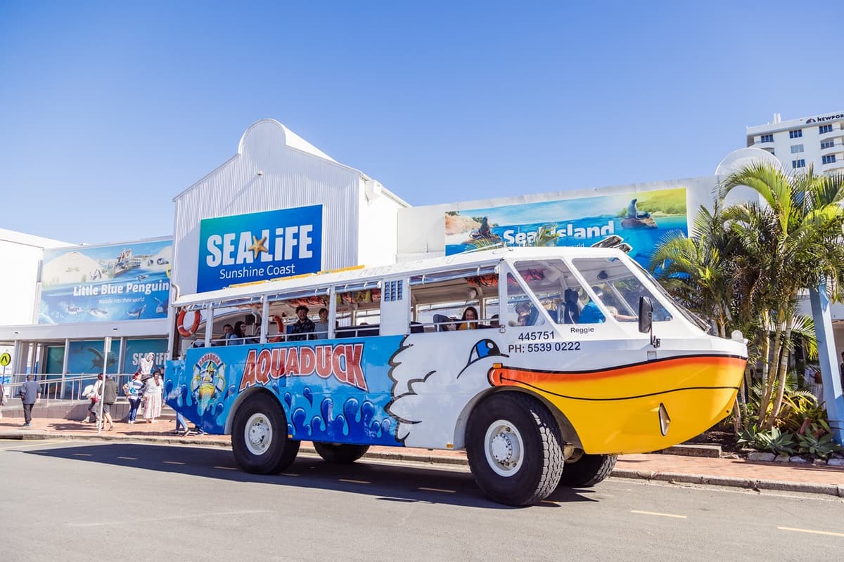 Aquaduck Sunshine Coast City and River Tour