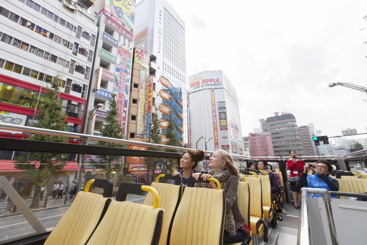 Tokyo Sky Hop-on Hop-off Sightseeing Bus