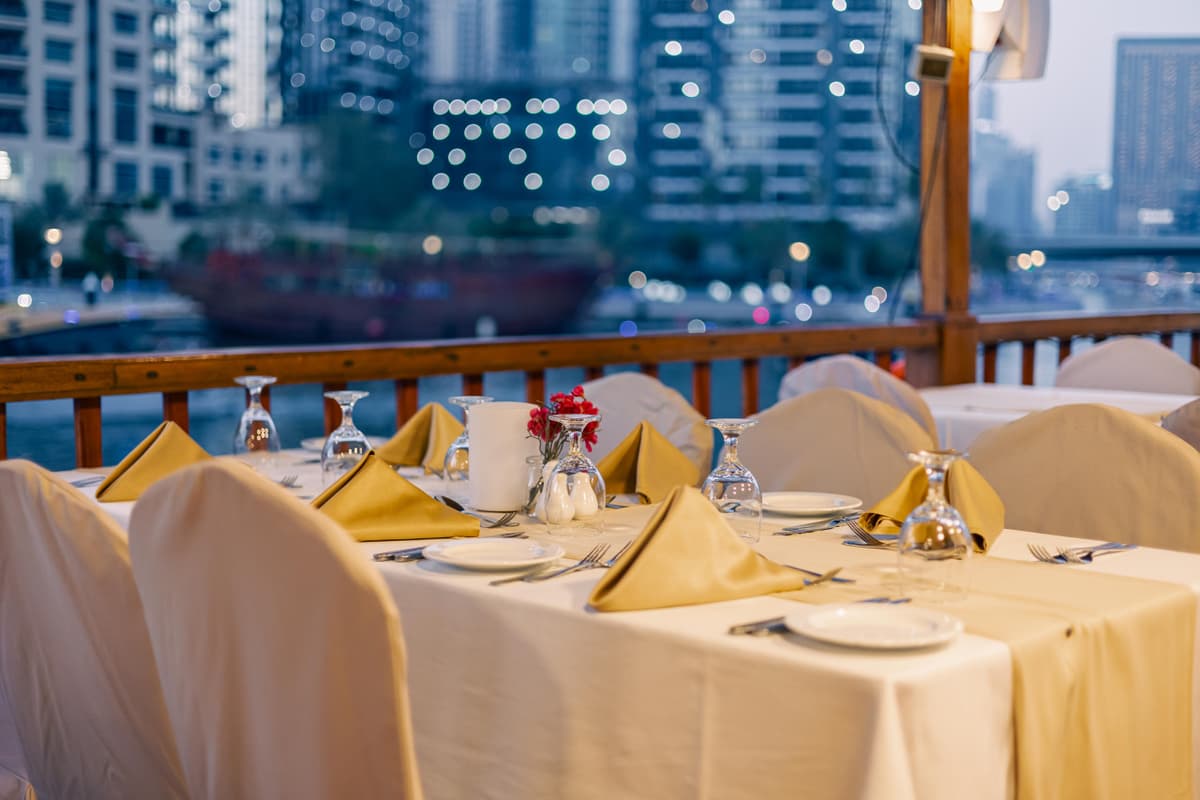 Alexandra Dhow Dinner Cruise in Dubai Marina