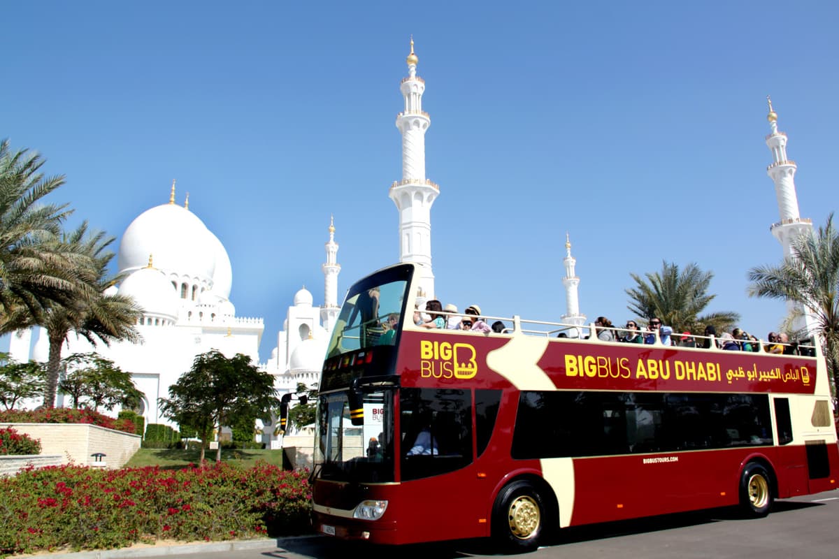 COMBO: Louvre Abu Dhabi Ticket + Big Bus Abu Dhabi Hop-on Hop-off Bus Tour