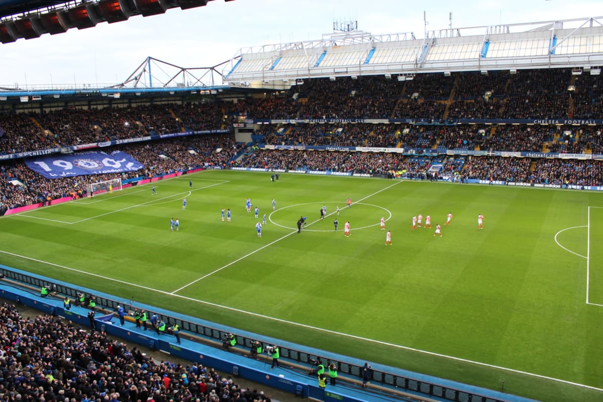 Chelsea FC Premier League Football Match Ticket at Stamford Bridge Stadium