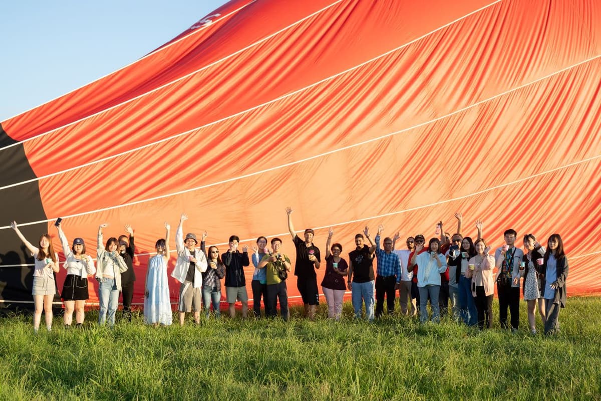 Gold Coast Hot Air Balloon Flight by Go Ballooning