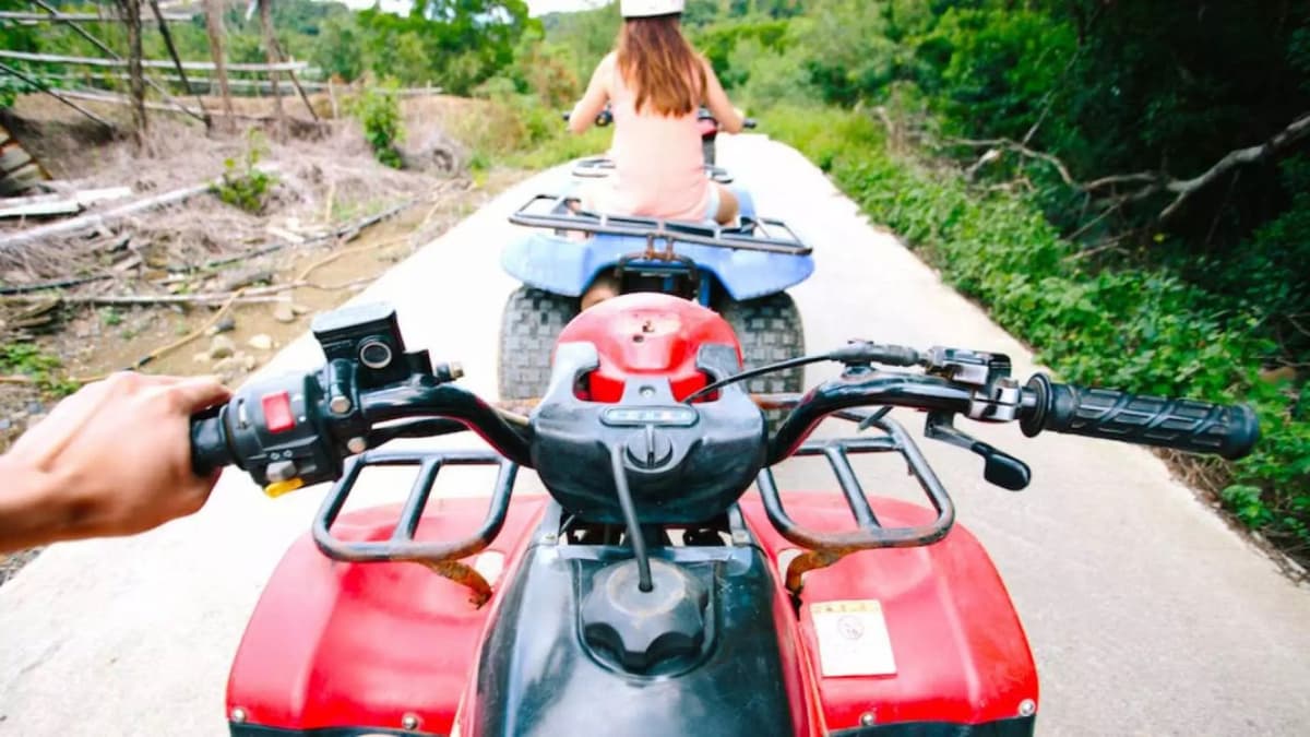 ATV Driving in Kenting Jungle