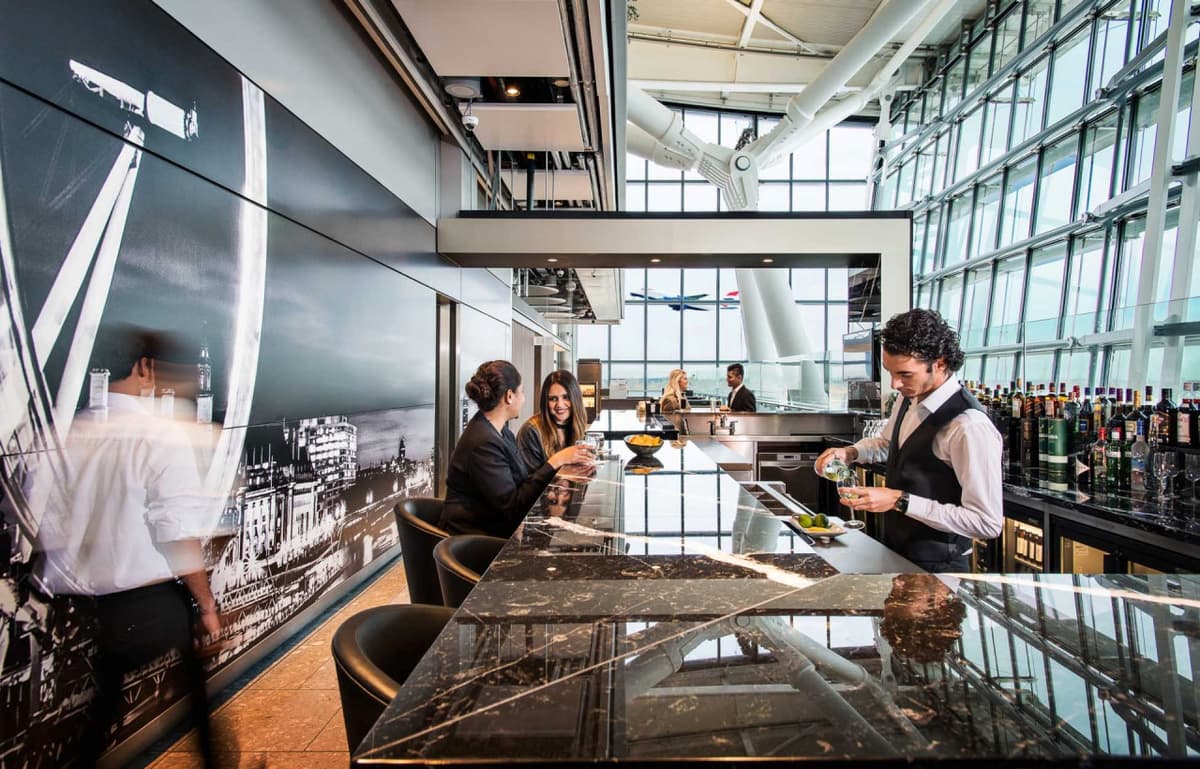 Plaza Premium Lounge - London Heathrow Airport Terminal 5