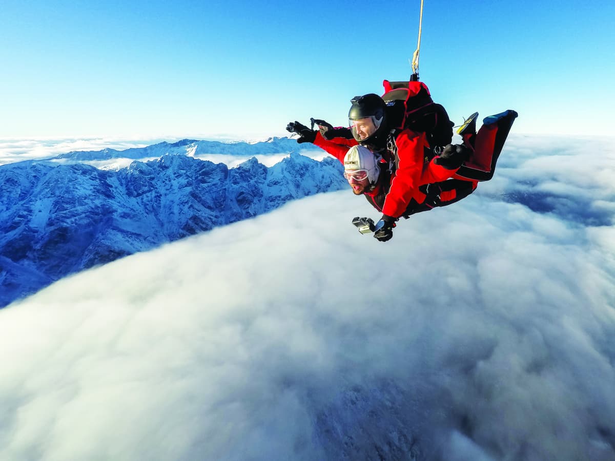 Tandem Skydiving Experience Queenstown by NZONE
