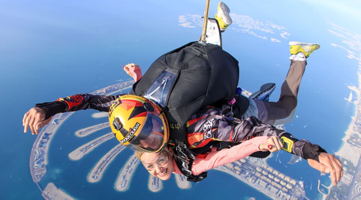 Skydive Dubai Tandem Skydiving Experience