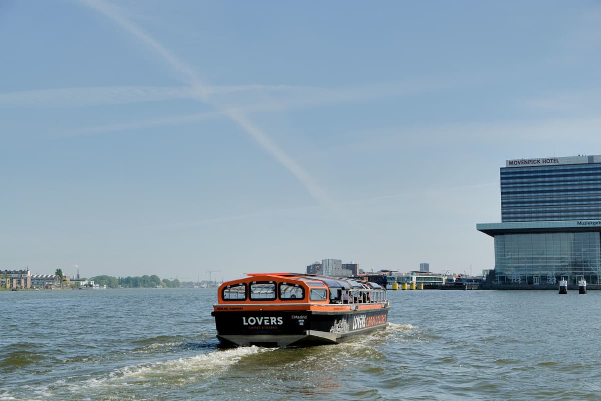 Amsterdam Semi-Open Boat Canal Cruise Ticket