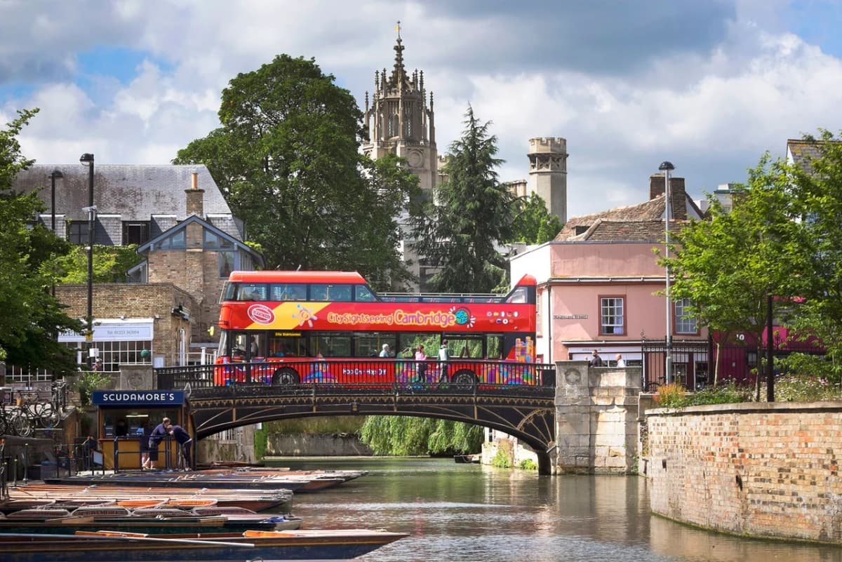City Sightseeing Cambridge Hop-on Hop-off Bus Tour