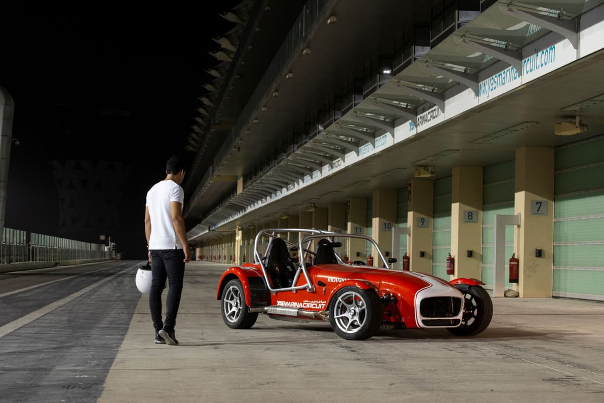 Yas Marina Circuit Caterham Seven 360 Driving Experience