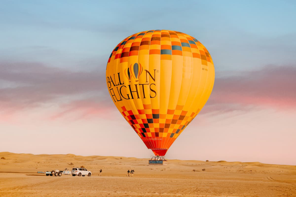 Dubai Hot Air Balloon Ride