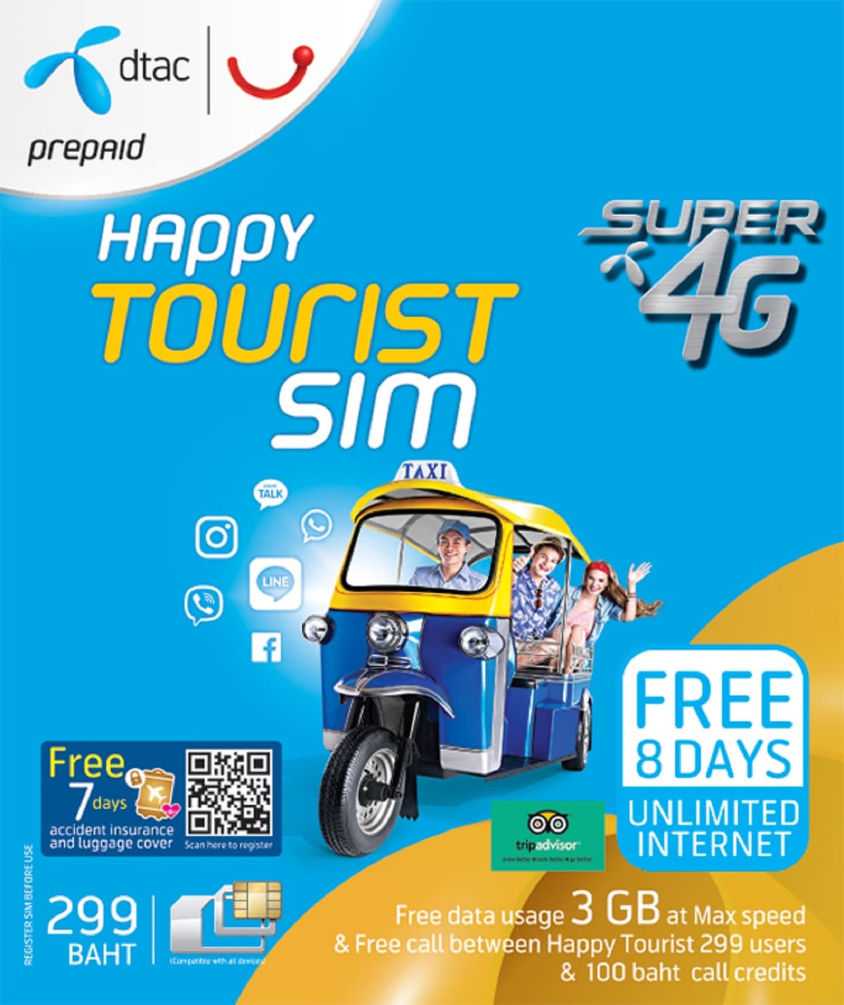 Phuket, Thailand SIM Card - Enjoy Local Network, Collect from Airport