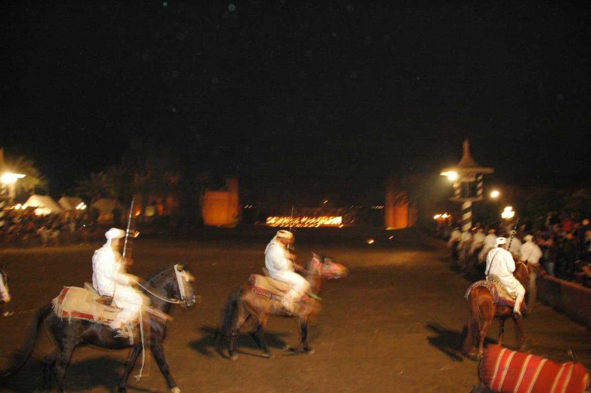 Fantasia 1001 Nights Dinner Show with Round Trip Transfers from Marrakech