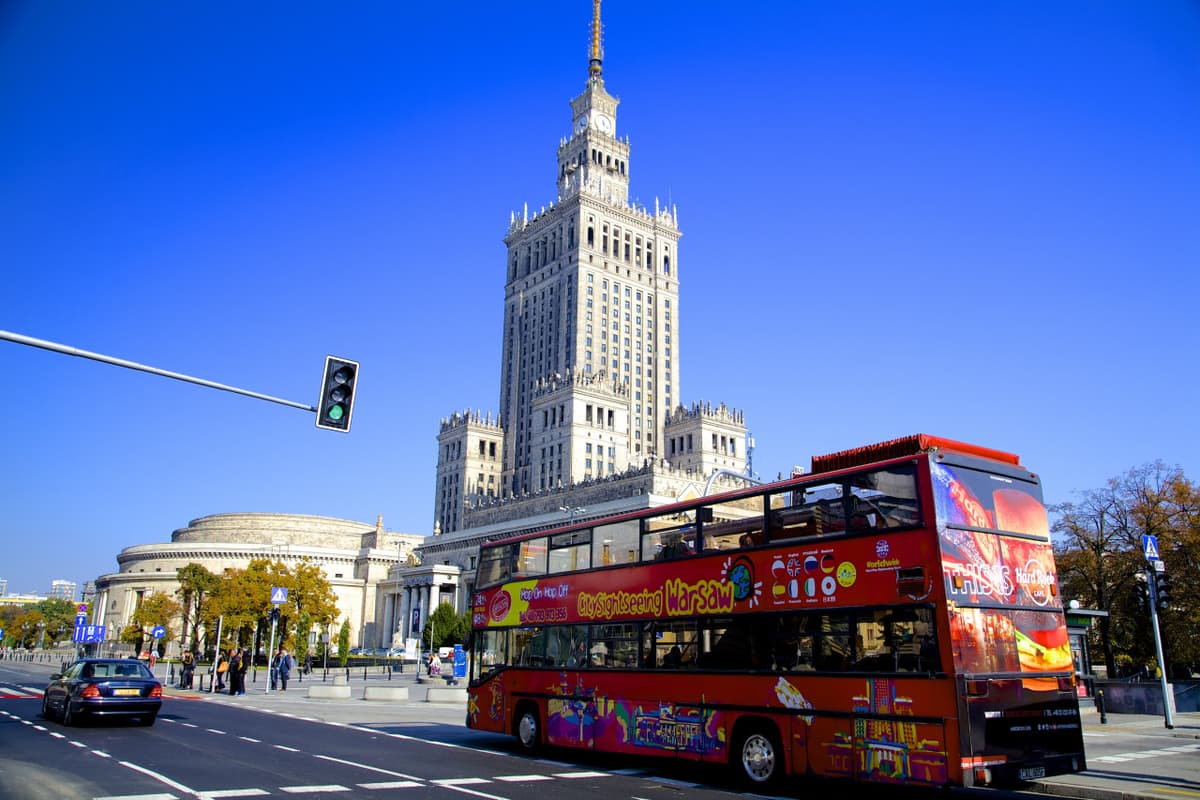 City Sightseeing Warsaw Hop-on Hop-off Bus Tour