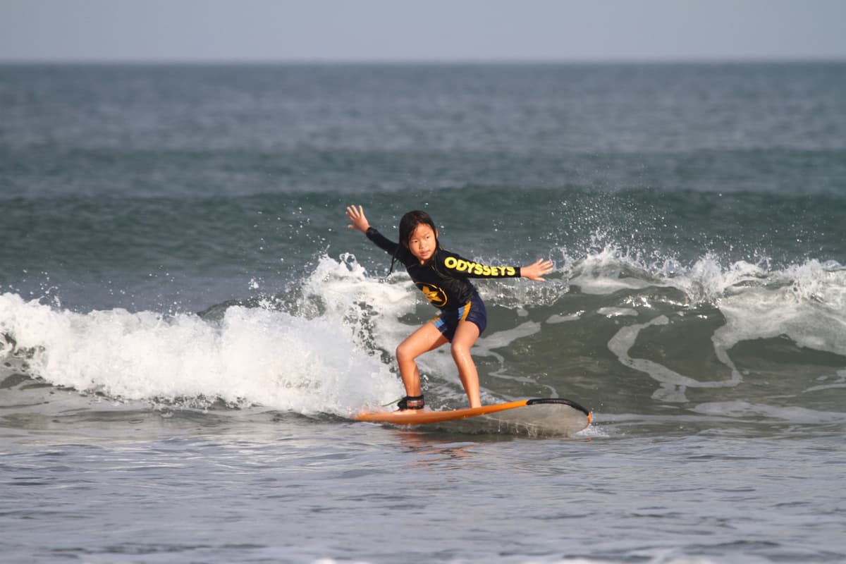 Surfing Lessons by Odysseys Surf School