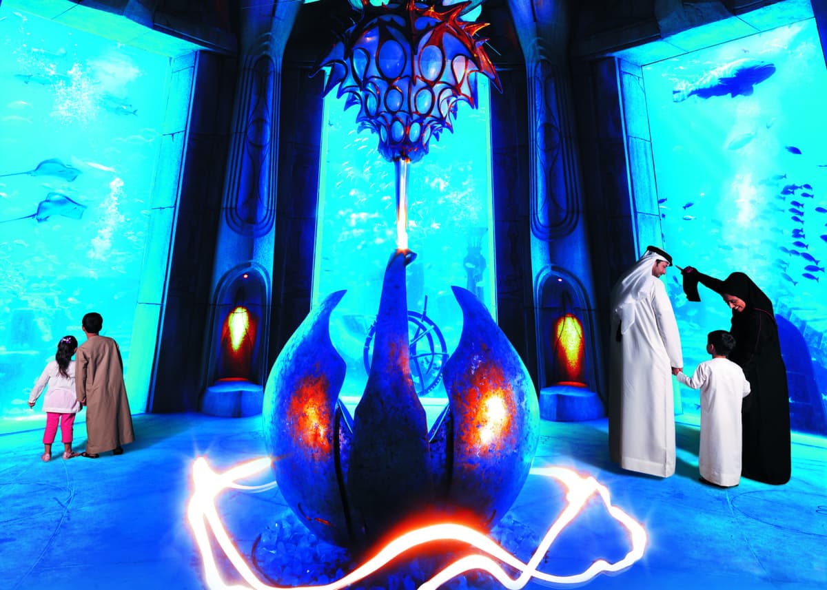 Atlantis Aquaventure World Dubai - The Lost World Aquarium Ticket