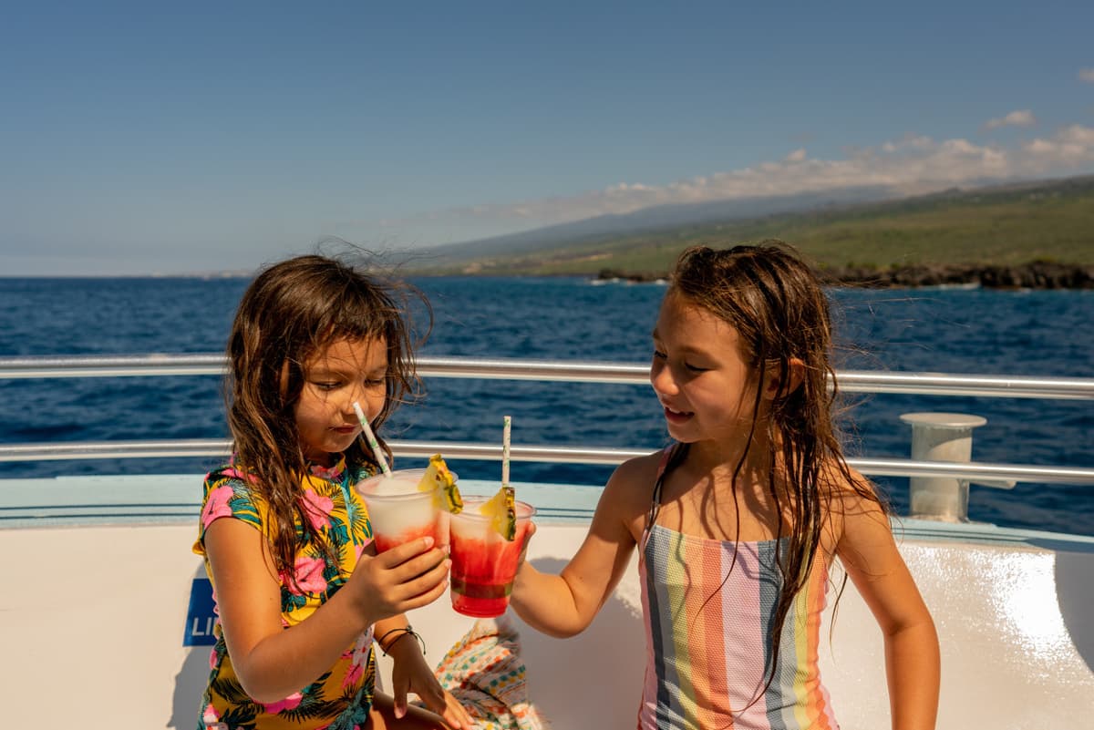 Kona Dolphin Watching Cruise with Snorkelling Experience