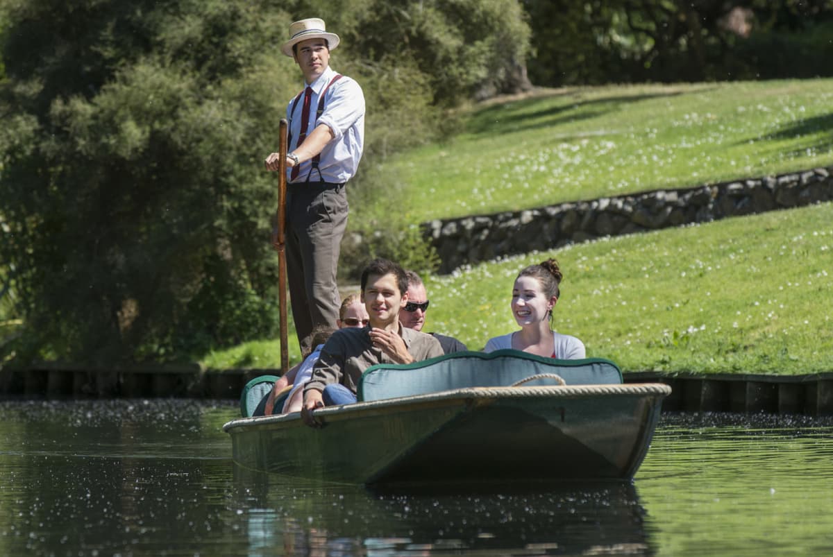 Punting on the Avon