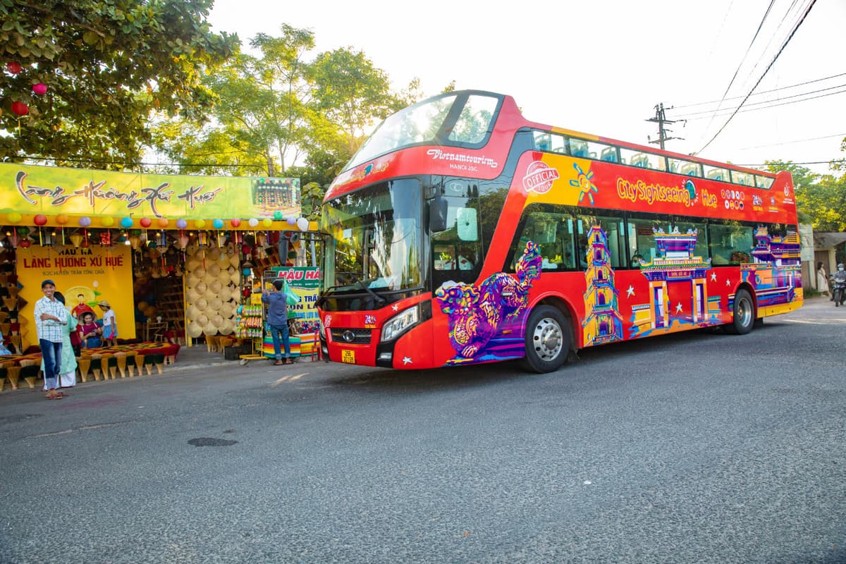 City Sightseeing Hue Hop-on Hop-off Bus Tour