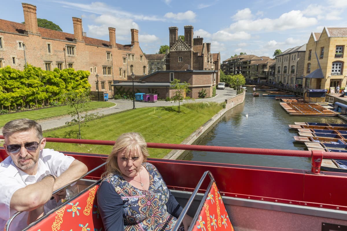 City Sightseeing Cambridge Hop-on Hop-off Bus Tour