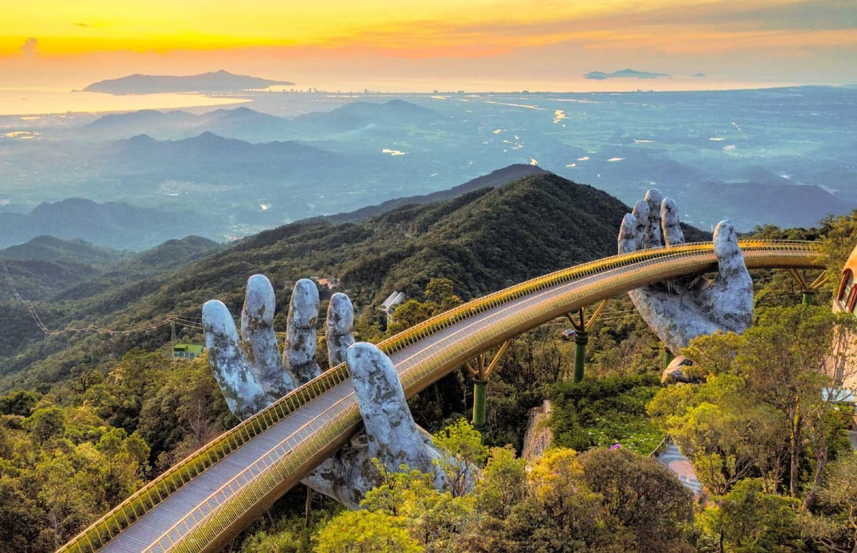 Ba Na Hills and Golden Bridge Full-Day Tour from Da Nang
