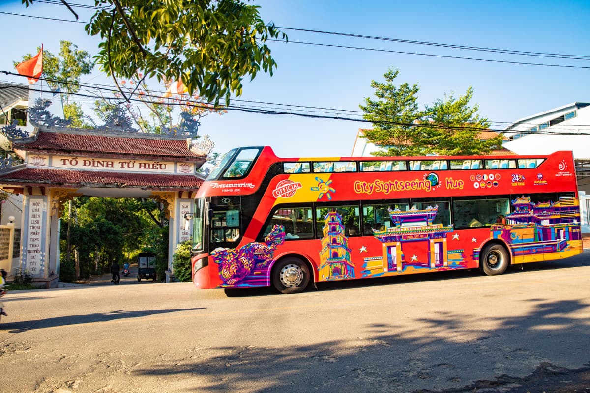 City Sightseeing Hue Hop-on Hop-off Bus Tour