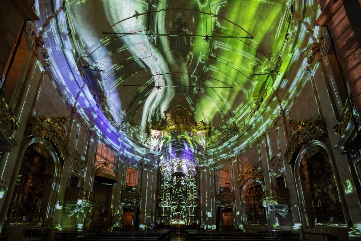 Spiritus Light Show At Clérigos Church Ticket