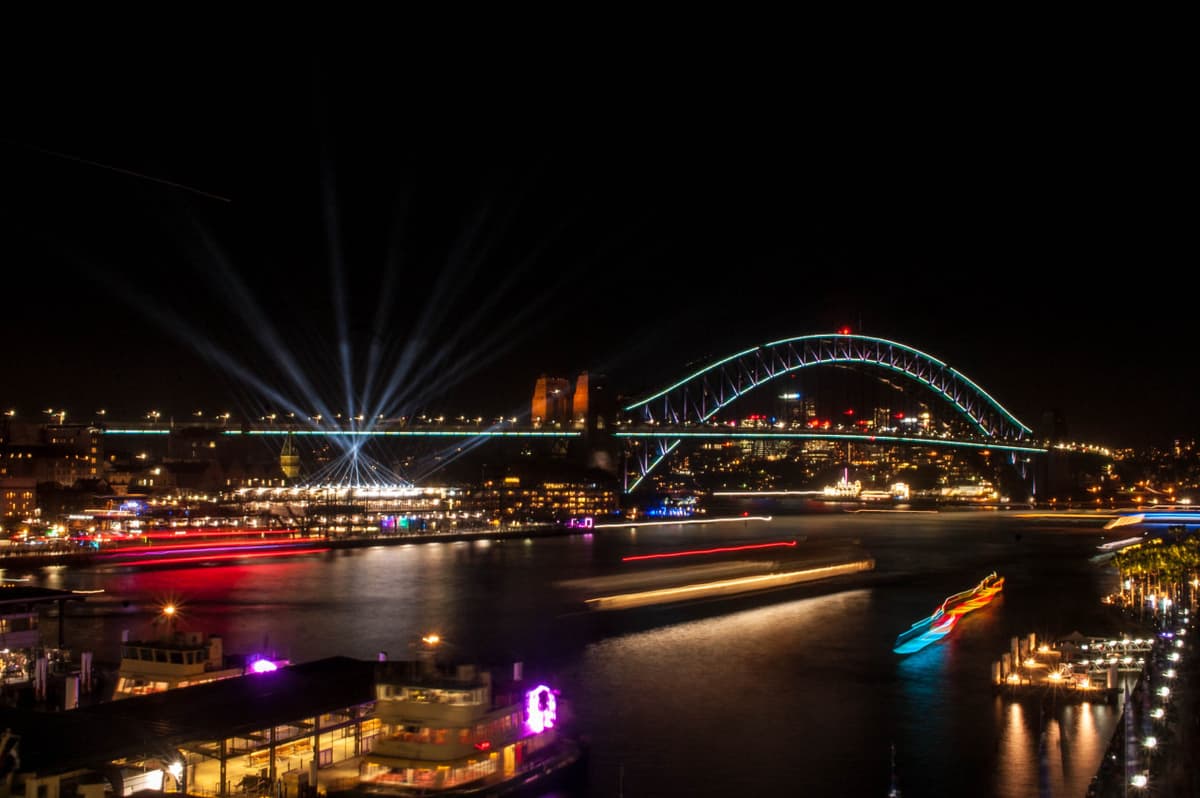 Vivid Festival of Light and Sound Cruise with Buffet Dinner aboard Sydney Princess Cruises
