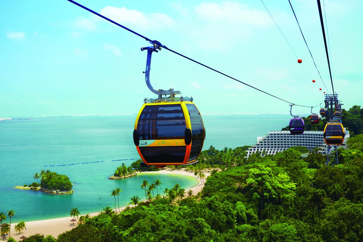 COMBO: Singapore Cable Car + SkyHelix Sentosa