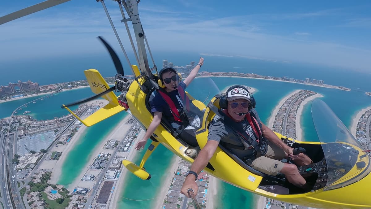 Gyrocopter Dubai Flight Experience