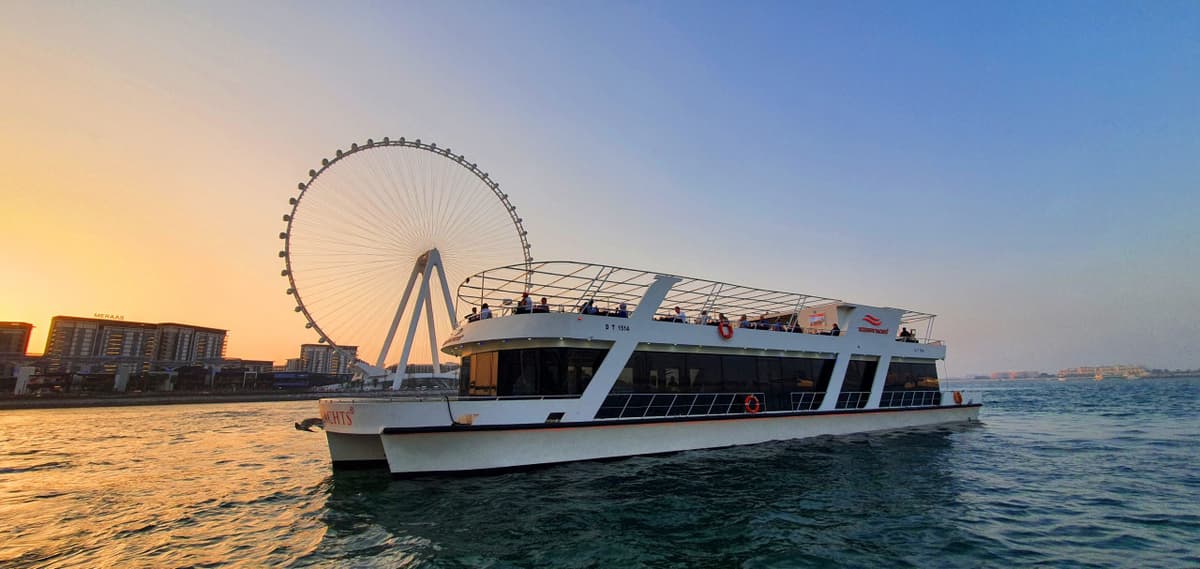 Dubai Marina Sunset or Dinner Cruise with Live Music