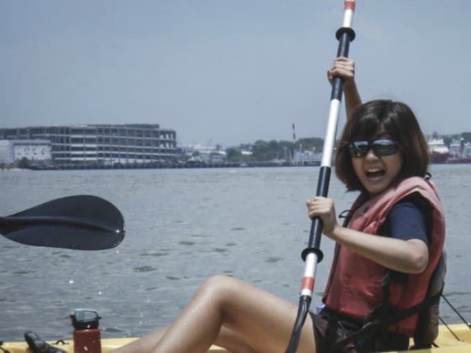 Kayaking at Ketam Island
