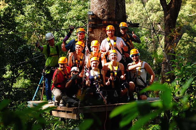 Jungle Flight Zipline Adventure