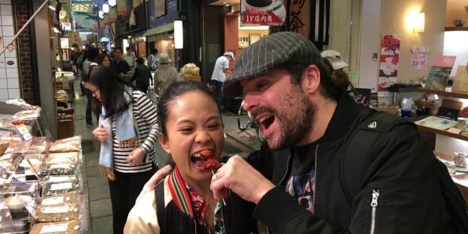 Kyoto Food and Drink Tour - Nishiki street and Gion
